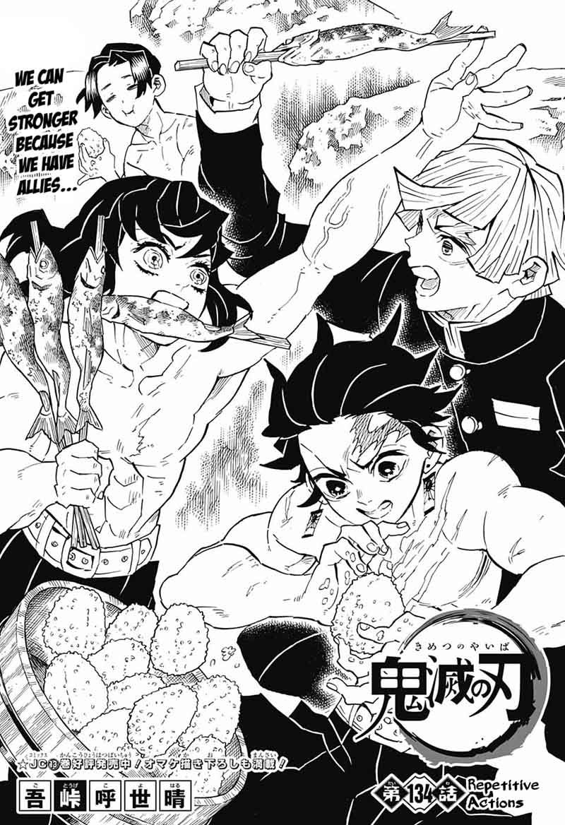 Demon Slayer Chapter 134 - Page