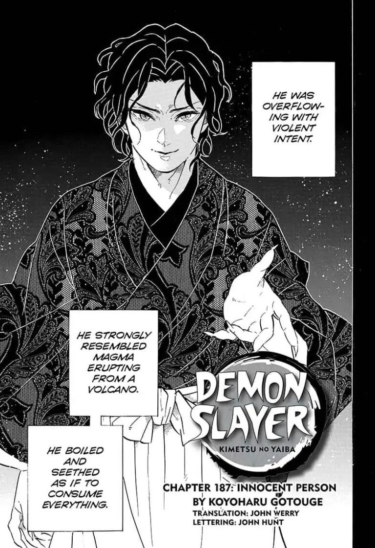 Demon Slayer Manga Chapter 187