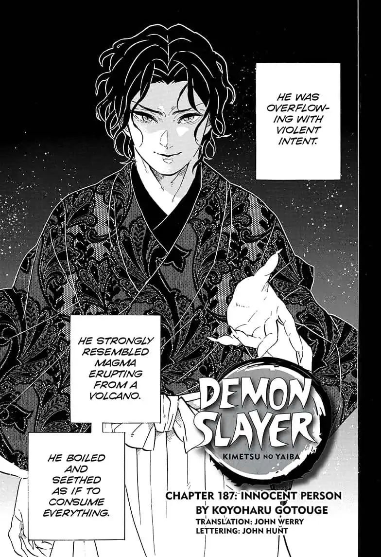 Demon Slayer Chapter 187 - Page