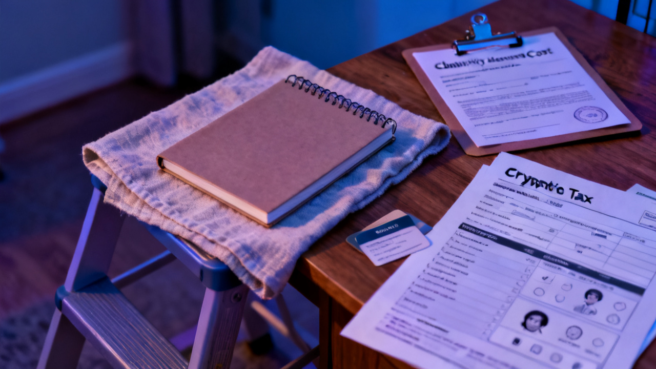 Crop of charity acknowledgment stapled cost folder on window seat