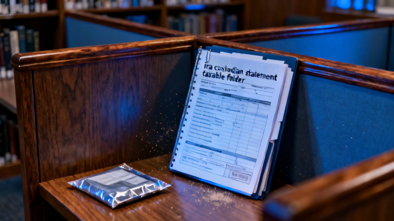 nightstand setup for IRA Custodian Statement Taxable
