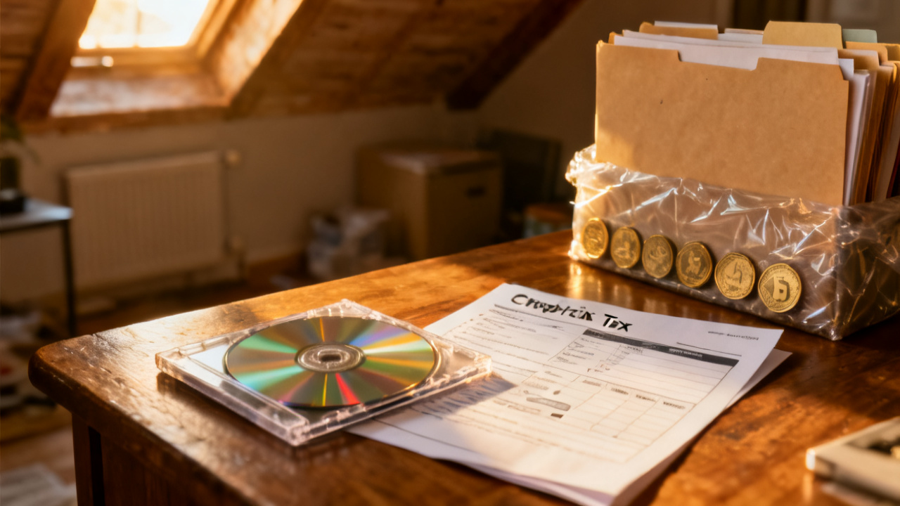 Still-life crop: wrapped-token unwrap row disposal folder