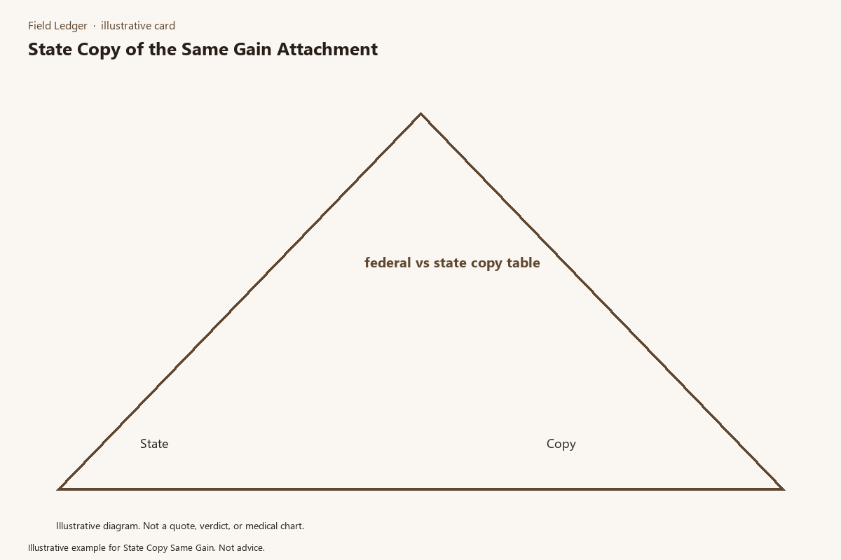 Diagram of state copy same gain folder fields