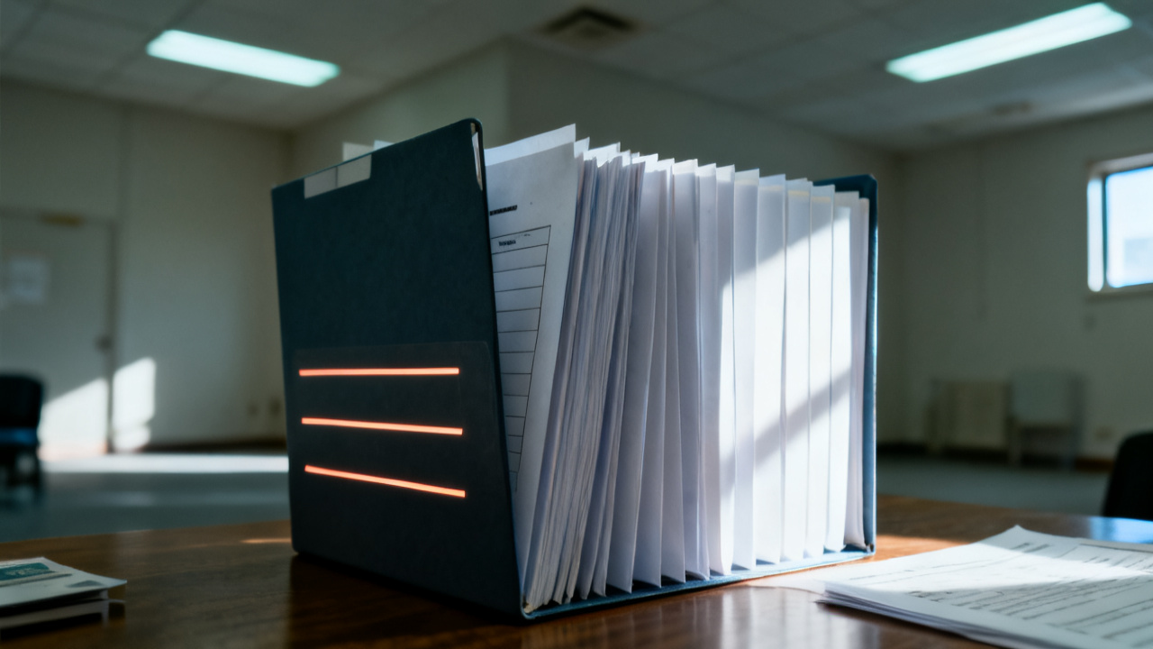 three highlighted lines preparer folder beside a csv sleeve